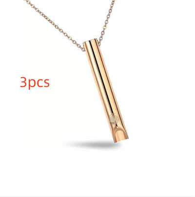 Stainless Steel Meditation And Mindfulness Pendant Regulate Breathing