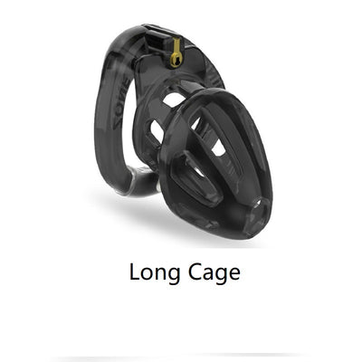 Movable Ring Design Chastity Breathable Cage