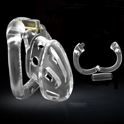 Movable Ring Design Chastity Breathable Cage