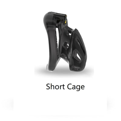 Movable Ring Design Chastity Breathable Cage