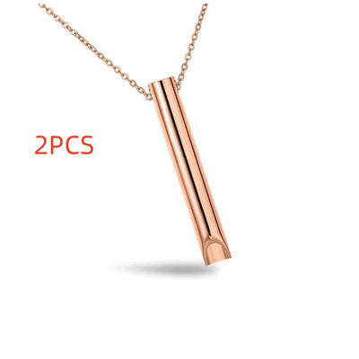 Stainless Steel Meditation And Mindfulness Pendant Regulate Breathing