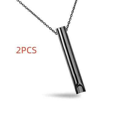Stainless Steel Meditation And Mindfulness Pendant Regulate Breathing