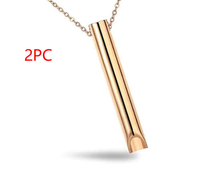 Stainless Steel Meditation And Mindfulness Pendant Regulate Breathing
