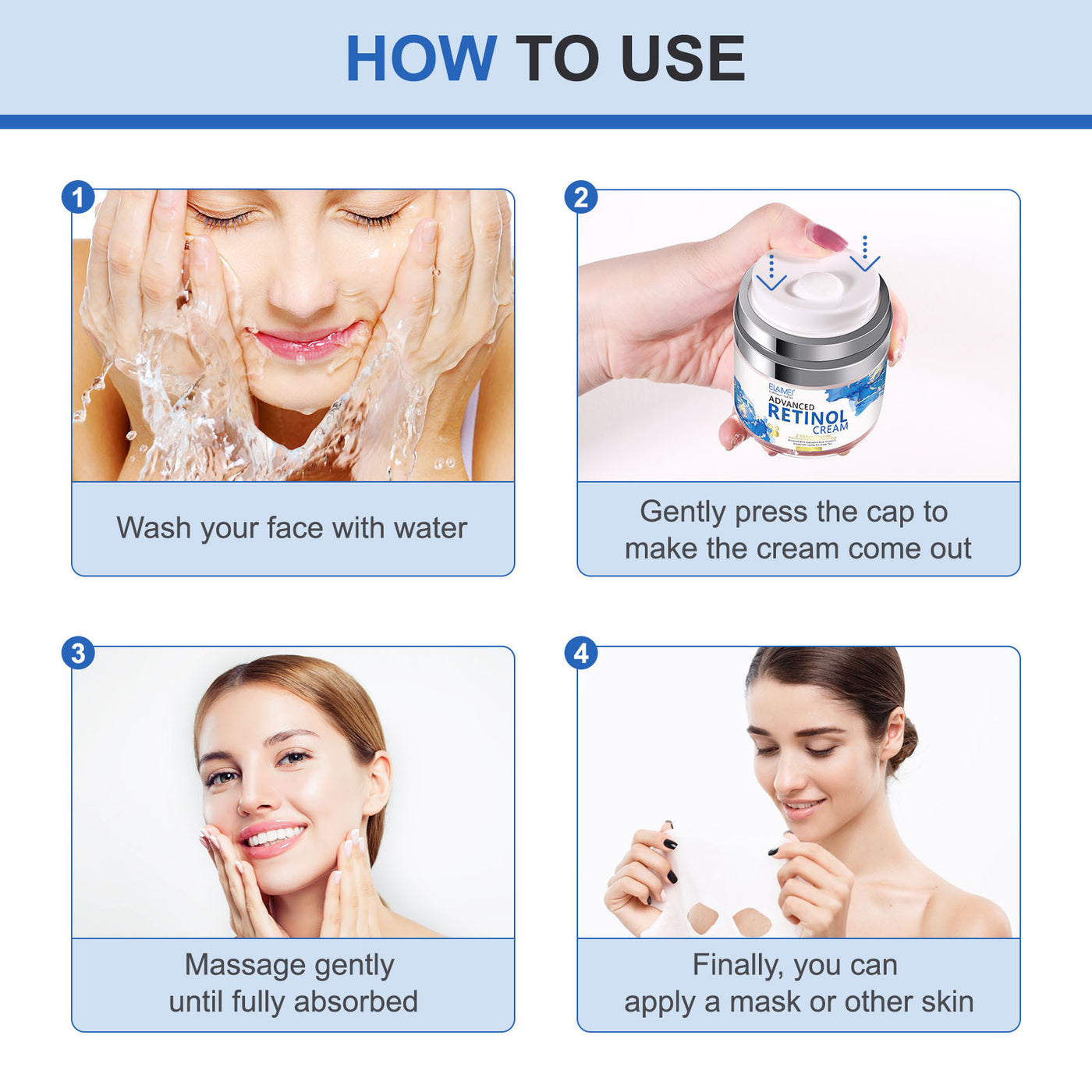 Hyaluronic Acid Nutrition Moisturizing Cream Deep Moisturizing Hydrating