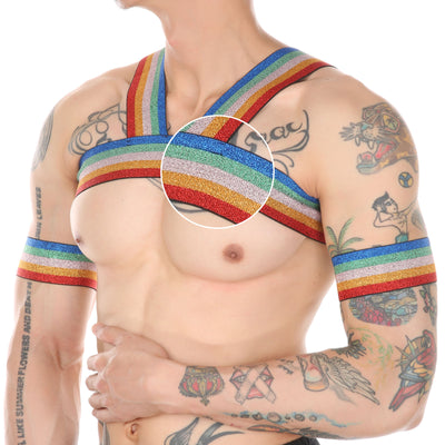 Performance Wear Dancing Half-length Chest Strap