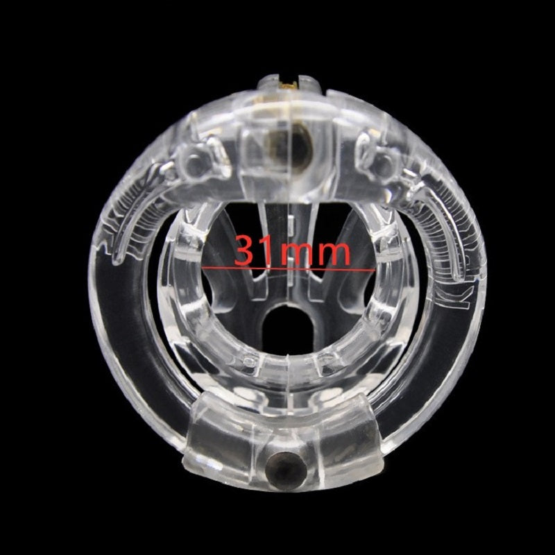 Movable Ring Design Chastity Breathable Cage