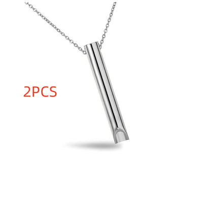 Stainless Steel Meditation And Mindfulness Pendant Regulate Breathing