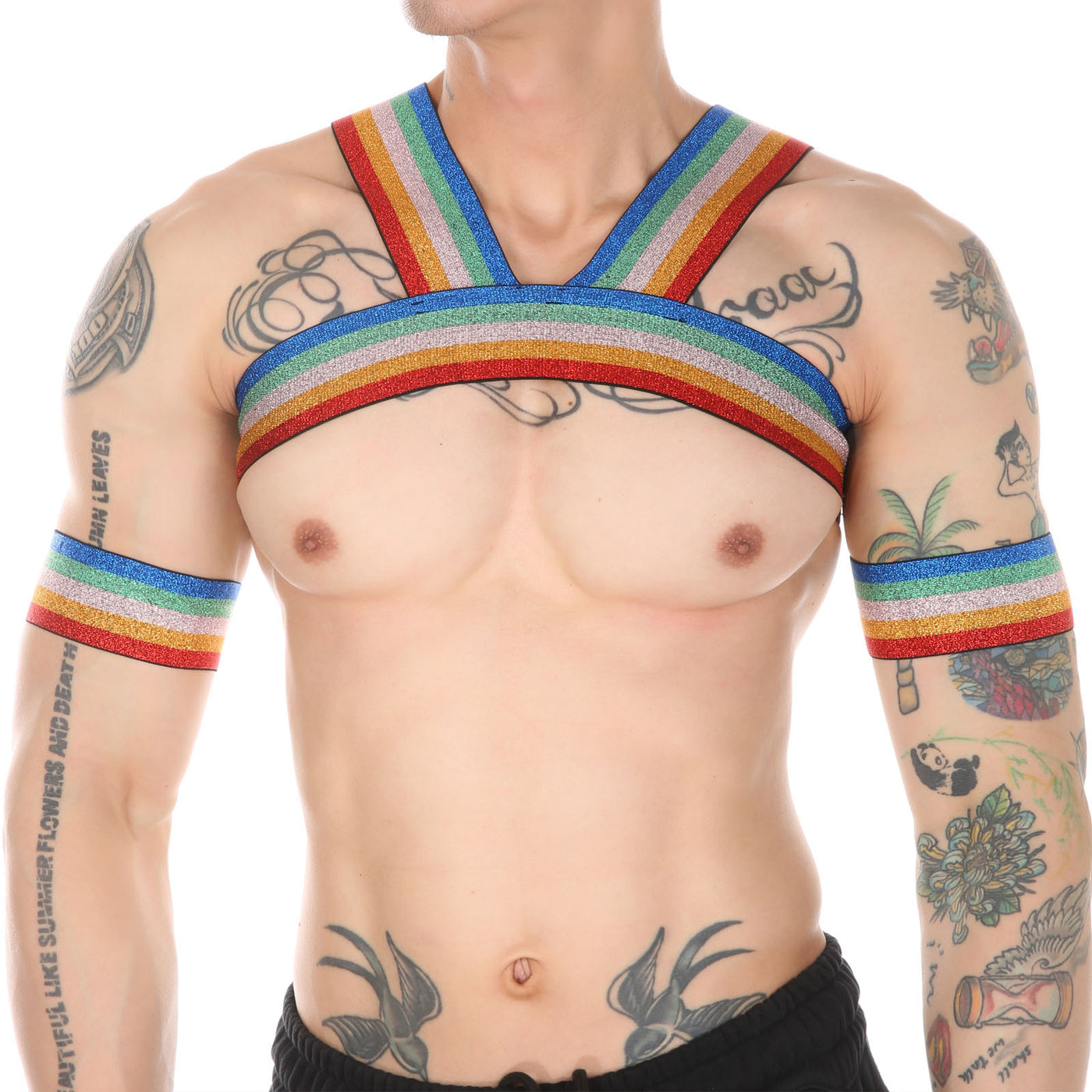 Performance Wear Dancing Half-length Chest Strap