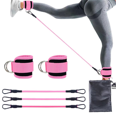 Bands Hip Leg Strength Pull Rope Fitness Elastic Training Home Yoga Workout Gym Equipment