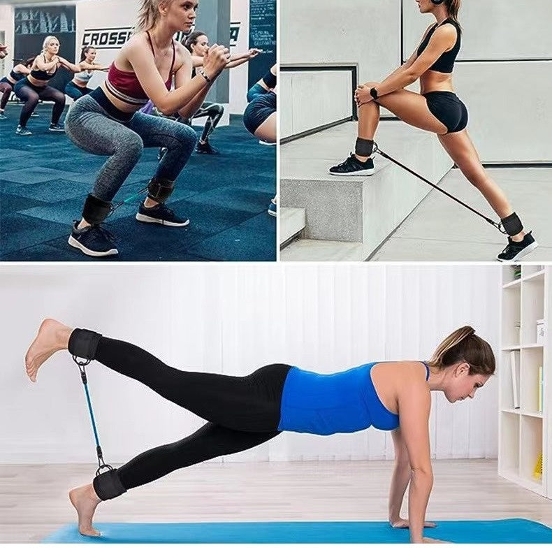 Bands Hip Leg Strength Pull Rope Fitness Elastic Training Home Yoga Workout Gym Equipment