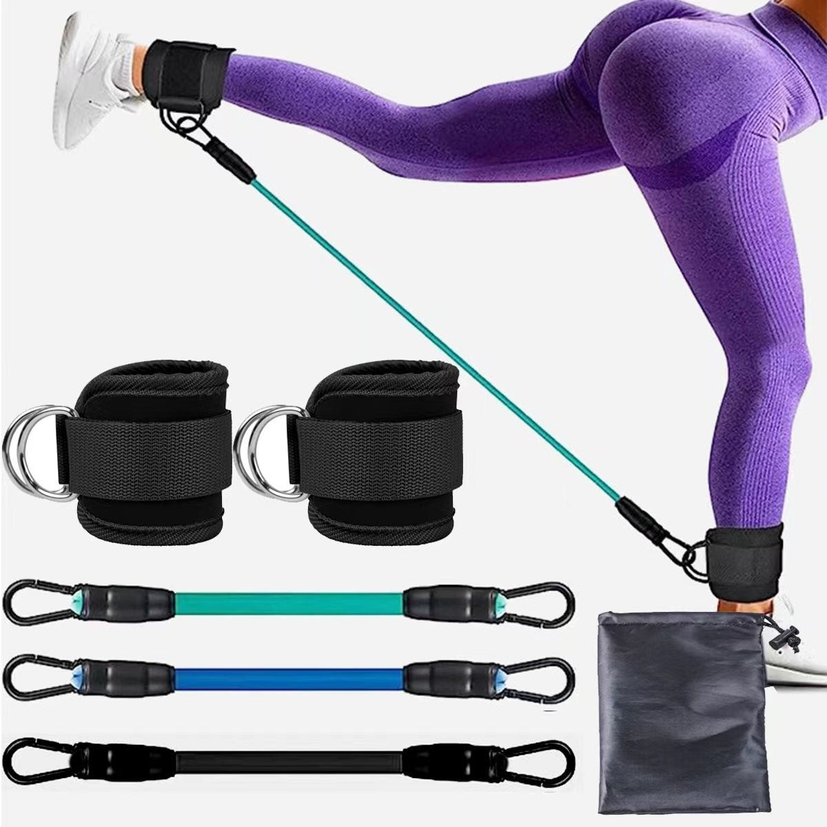 Bands Hip Leg Strength Pull Rope Fitness Elastic Training Home Yoga Workout Gym Equipment